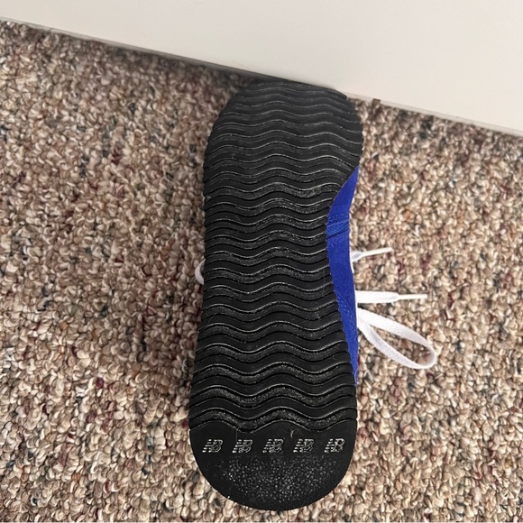 New Balance Blue Retro Sneakers White Logo Women’s - Picture 3 of 7